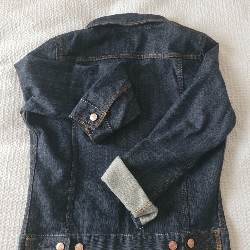 Bitten by Sarah Jessica Parker Denim Jacket with Copper Accents - Picture 4 of 5
